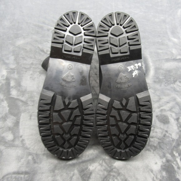 Herman Survivors Work Boots Mens 14 Black Leather Steel‎ Toe Anti Fatigue NEW main image 4